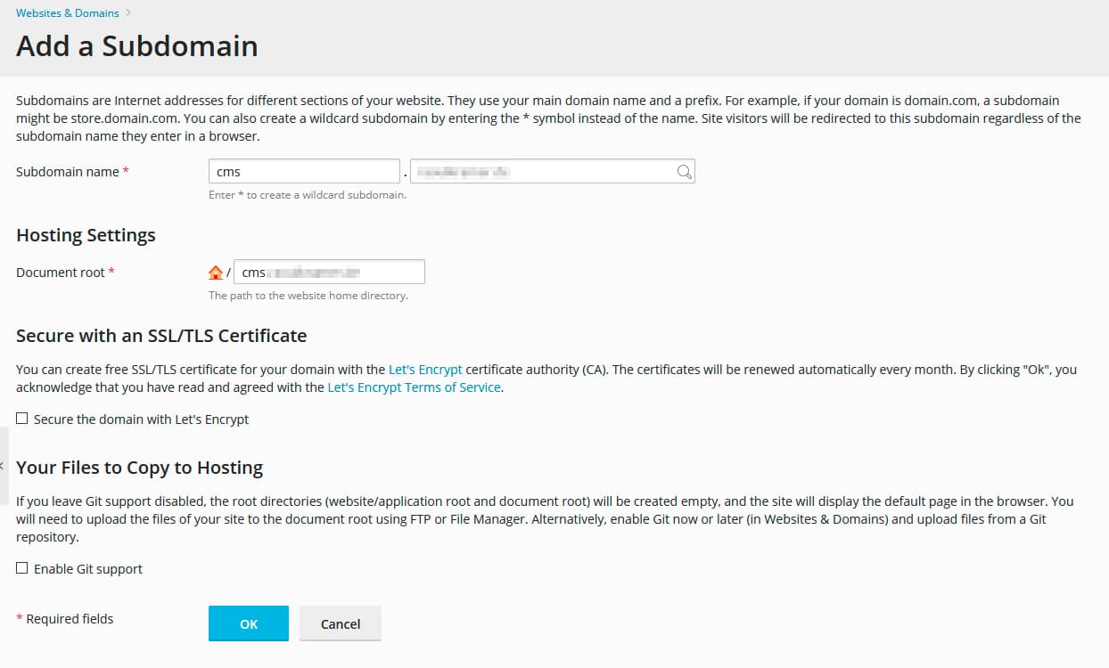 deploy/run/host strapi on plesk obsidian as node application